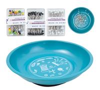 Magnetic Pin Holder | Magnetic Sewing Pin Cushion with 150 Head Pins | Magnetic Storage Tools for Nuts, Bolts, Washers, Iron, Nails, Torni