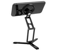 Magnetic Pocket Phone Tripod Foldable Mini Phone Tripod Stand Lightweight Portable Magnetic Phone Tripod Practical Magnetic Phone Holder Smartphone Desk Stand for Office Travels114