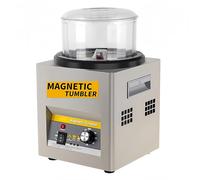 Magnetic Polishing Machine with Powerful Rotating Magnet, Portable for Grinding Polishing Drilling DIY, Ideal for Cleaning Metal Accessories