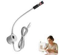 Magnetic Positioning Quilting Light for Sewing Machine - Adjustable Dot/Line/Crosshair Sewing Machine Laser Light Guide, Magnetic Sewing Laser Seam Guide for Straight Stitching & Quilting (Dot)