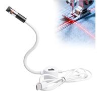Magnetic Positioning Quilting Light for Sewing Machine,Laser Vision Guide,Sewing Guide Light Red Straight/Point/Cross Hair Module Generator Projector,Precise Seam Stitch Lights (C,Cross,5MW)