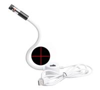 Magnetic Positioning Quilting Light for Sewing Machine, Precision Red Guide Line, Adjustable Crosshair/Dot/Line Projection, Straight Stitch Seam Alignment Tool for Accurate Sewing