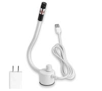 Magnetic Positioning Quilting Light for Sewing Machine, Quilting Laser Light with Crosshair, Adjustable Dot/Straight Line/Crosshair Projection, for Different Sewing Tasks (One word-RL,Dimming version)