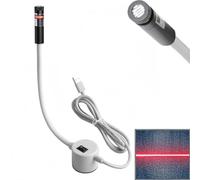 Magnetic Positioning Quilting Light for Sewing Machine, Sewing Laser Guide for Straight Stitching, Adjustable Dot/Line/Crosshair Projection Quilting (Line)