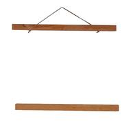 Magnetic Poster Frame Hanger, Wood Versatile Poster Holder Sawdust Photos Hangers for Prints Pictures Maps Scrolls Canvas Artwork (30cm)