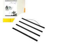 Magnetic Poster Hanger, Black Wooden Display Posters DIY Wood Frame Wall Hanger for Scroll Canvas Printing Poster Home Decor Wall Art Many Sizes (40cm)