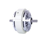 Magnetic Powder Brake 0.6~5KG Printing Machinery FL50A-1 Dual-axis Magnetic Powder Brake 50N.m/5KG Tension Control Magnetic Powder Brake(25N.M)