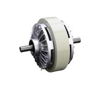 Magnetic Powder Brake 12N.m/1.2KG Re-reeling Machine Tension Control Brake Two Shafts Electro Magnetic Powder Brake Clutch