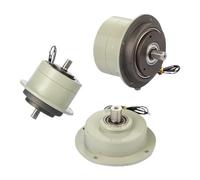 Magnetic Powder Brake 1pcs Tiny Magnetic Powder Clutch Single-Axis Brake PMB-0.5(5Nm) Tension Controller Electromagnetic Motor Brake 24V(PMB-0.5 (5Nm),Reverse)