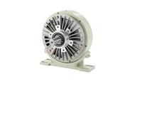 Magnetic Powder Brake With Base Single Hollow Shaft Controller Set 6/12/25/50/100Nm 0.6/1.2/2.5/5/10Kg DC24V 1000RPM For Textile(Single Shaft-Brake,100N.m(10kg))