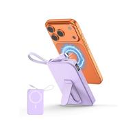 Magnetic Power Bank, 10000mAh for Magsafe Powerbank for iPhone 17 16 15 14 13 12 Pro Max, Foldable Stand with 22.5W USB-C Cable Wireless Portable Charger Fast Charging Battery Pack