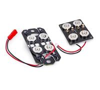 Magnetic Power Supply Body Post & Universal Shell Column, 4-Pin Powered Magnetic Body Mount for RC Car, Adjustable Body Post Kit for Traxxas TRX4 TRX6, 1/10 1/8 RC Crawler Upgrade Parts