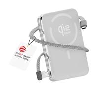 Magnetic Powerbank Qi2.2 25W Certified Wireless Power Bank by WanderS | 10000 mAh Fast Charging Charger - With USB-C Cable 35 W for MagSafe - For iPhone 18/17/16/15/14/13 Pro/Pro Max - White