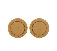 Magnetic Press Studs 5 Pairs 22/26mm Invisible Magnet Button for Sewing Supplies Jacket Cardigan Concealed Buckle Handwork(Ginger,22mm)