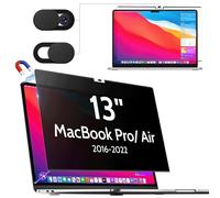 Magnetic Privacy Filter for Macbook Air 13 Inch (2018-2021, M1) / Macbook Pro 13 Inch (2016-2022, M1, M2), Removable Anti-Spy Screen Filter Privacy Screen for Mac 13