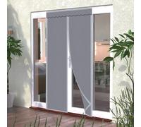 Magnetic Privacy Partition Curtains for Patio Kitchen Dining Room Hands Free Door Curtain Self Sealing, 1x2.1m A (A 0.95x2.4m)