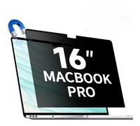 Magnetic Privacy Screen for 16 Inch MacBook Pro (2021-2024, M1, M2, M3, M4, Pro, Max), Removable Matte Computer Privacy Shield Anti Glare Blue Light Filter, Anti-Spy for Mac 16.2'' Protector