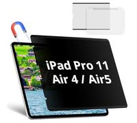 Magnetic Privacy Screen Protector Compatible with iPad Pro 11/Air4/Air5 10.9 In 2018-2022, Anti Glare Blue Light Film Anti-Spy Filter, Bubble-Free Shield Easy Install Guard Removable Cover