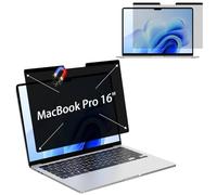 Magnetic Privacy Screen Protector for MacBook Pro 16 inch (2024-2021, M4, M3, M2, M1, Pro, Max) 360° Anti-Spy, Anti-Glare, Anti-Blue Light Protection, Enhanced Screen Clarity & Scratch Guard