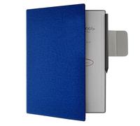 Magnetic Protective Sleeve for reMarkable Paper Pro 11.8-inch 2024, PU Cover Auto Wake/Sleep Function, Shockproof Case for E-Paper Tablet Accessories (Navy Blue)