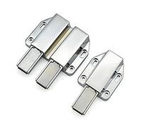 Magnetic Push Latch Catch Push to Open Latch Pressure Touch Release Cabinet Catch for Drawer Cabinet Wardrobe Furniture Hardware 1Pcs(XK824-2)