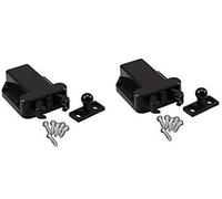 Magnetic Push to Open Latch,Drawer Closer,Magnetic Catch 2-Pack Non-Magnetic Push to Open Catch Lock Drawer Cabinet Catch Press Latch Cupboard Bedroom Button