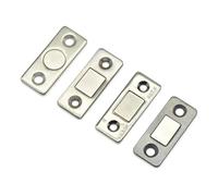 Magnetic Push to Open Latch,Drawer Closer,Magnetic Ultra-Thin Thickness Door Catch Latch Silver,Hidden Door ser Screw/Sticker Cupboard Furniture 1Pcs (Color : Load 4(Load 3kg)