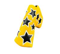 Magnetic Putter Cover | L Type PU Leather Protector,Waterproof Star Design Magnetic Closure Golf Club Headcovers | for Driving Range Sports Course Practice Adult Teen Beginner
