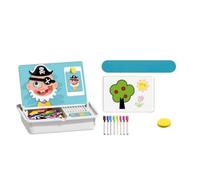 Magnetic Puzzle Blocks for Kids 3-6 Years - Durable Educational Toddler Toys, Magnetic Building Blocks for Boys & Girls, Early Learning Intelligence Toy (Facial Expression Show)