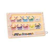 Magnetic Puzzle Colors and Numbers - Educational Toy | Magnetic Maze Board Colors Numbers - For 3-6 Years Development Logic Concentration Gifts for Socks