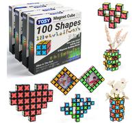 Magnetic Puzzle Cube Set Glow in Dark - Cube 2x2 (Set of 4)