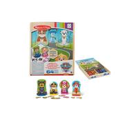 Magnetic Puzzle Paw Patrol Melissa & Doug - 4 Dress-Up Figurines - SPIN MASTER - From 3 years old