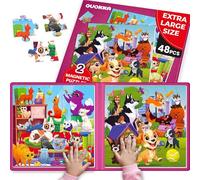 Magnetic Puzzles For 3 4 Year Olds - Travel Games for Kids 3-5 Year Olds