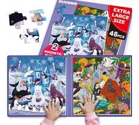 Magnetic Puzzles For 3 4 Year Olds - Travel Games for Kids 3-5 Year Olds