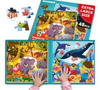 Magnetic Puzzles For 3 4 Year Olds - Travel Games for Kids 3-5 Year Olds