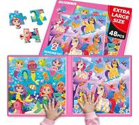 Magnetic Puzzles For 3 4 Year Olds - Travel Games for Kids 3-5 Year Olds