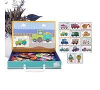 Magnetic Puzzles for Kids - Blocks Double-Sided Toys | Magnetic Games for Kids | for Preschool Boys Teen Learning Kindergarten Adults Travel Girl Classroom