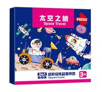 Magnetic Puzzles for Kids - Educational Learning Magnets,Toddler Games for Learning Education Development for Boys Girls Kids Age 2-6 Kindergartens Preschool Birthday Road Trip Airplane Travel