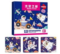 Magnetic Puzzles for Kids,Toddler Toys Puzzle Book Learning Activities - Games for Toddler Boys Girls Kids Age 2-6 Learning Education Development Car Airplane Road Trip Birthday Kindergartens