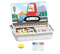Magnetic Puzzles | Preschool Educational Learning Toys | Face Dress Up Matching Toy Education Game | Accessories for Travel Home Nursery School Vacation New Year Christmas