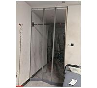 Magnetic PVC Strip Door Curtain - Insulated Freezer Cover Heavy-Duty Plastic Garage Divider Thermal Protection for Commercial Use in Retail & Shops