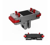 Magnetic Quick-Release Adapter Mount for Insta360 X6 Camera Foldable Mount Adapter Holder Plate Support Base Stand 1/4-inch Screw Hole Two-claw Connector，Plastic