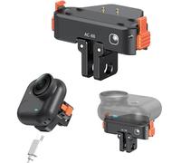 Magnetic Quick-Release Charging Adapter Mount for Insta360 GO Ultra, Rechargeable Dock Expansion Adapter Camera Bracket Holder for Insta 360 GO Ultra Sports Camera Accessories