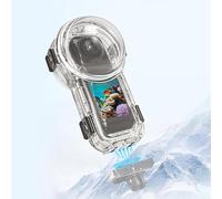 Magnetic Quick Release Invisible Dive Case for Insta360 X5, TzezFoz Waterproof Case 60m/196ft Underwater Diving Housing Cover Protective Sealed Shell Photography Housings for Deep Diving Snorkeling