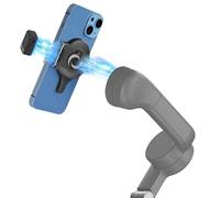 Magnetic Quick-Release Mount Adapter for DJI Osmo Mobile 8P/8/7P/7 Gimbal | Double-sided Magnetic Mount for DJI OM8P/OM8/OM7P/OM7 Gimbal Stabilizer Multifunctional Tracking Module Gen 1(Not Gen 2)