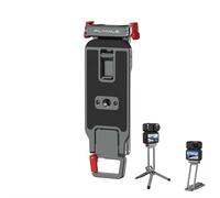 Magnetic Quick-release Tripod for Dji Action 6 & for Nano Adjustable Foldable Mini Tripod With 1/4" Screw & Aka Mount, 360° Multi-angle Shooting