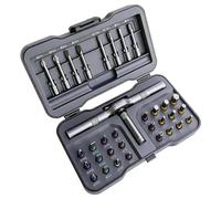 Magnetic Ratchet Screwdriver Set - 32-in-1 Installation Tools | Screwdriver Set with Detachable Handle Ratchet Ścrewdriver Kit for Furniture Crafts Home Appliances Model Lover Cell Phone Eyeglass