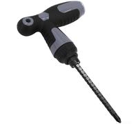 Magnetic Ratchet Screwdriver Set with CR-V Bits for Electronics Repair - Telescopic Handle 170-230mm Precision Tool Kit(Gray Black)