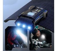 Magnetic Rechargeable Mini Flashlight Keychain, 500 Lumens Output, USB C Fast Charging, 180 Degree Adjustable Swivel Head, Compact Waterproof IP65 Everyday Carry Light