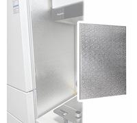Magnetic Refrigerator Insulation Board, Heat Shield for Gas & Electric Cooktops, Aluminum Stove Wall Protector, 32" x 16", Microwave & Oven Safety Shield